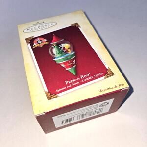 PEEKABOO Sylvester & Tweety Looney Tunes Hallmark Vintage Keepsake Ornament 2005